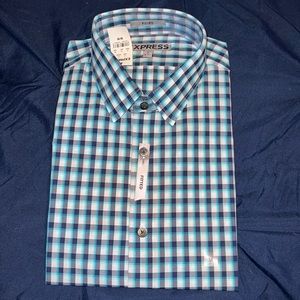Express mens long sleeve dress shirt